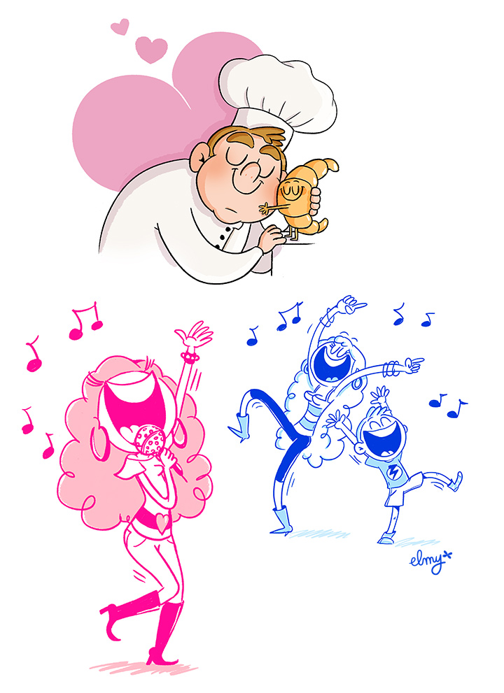 illustrateur humoristique quotidien lifestyle - illustrateur