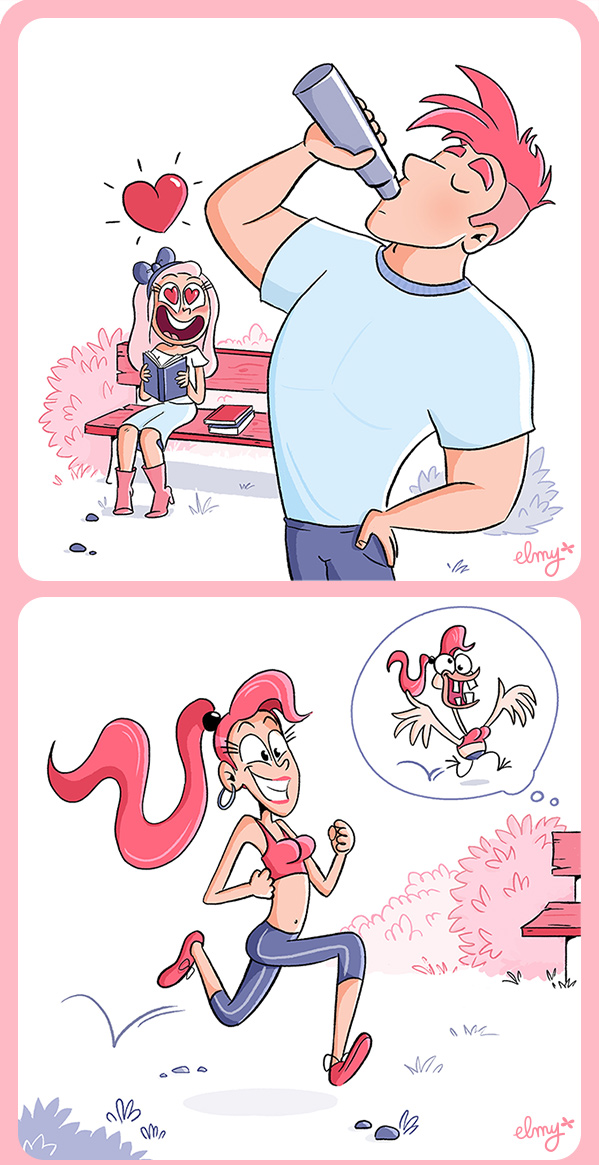 illustrateur saint valentain celibat - illustrateur